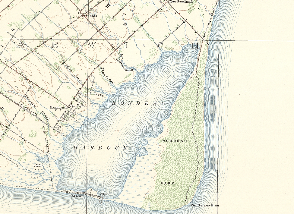 Rondeau Provincial Park Map